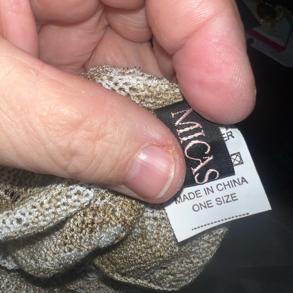 Elegant Tan Swim Coverup - Picture 2 of 6